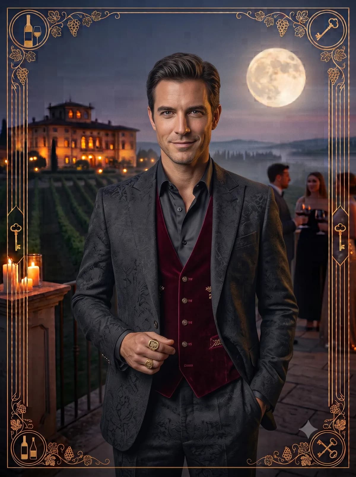 Dominic Hart, The Outsider Husband